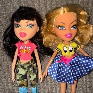 Bratz Doll Bundle Of 2 No Feet 2015 Brunette Blonde